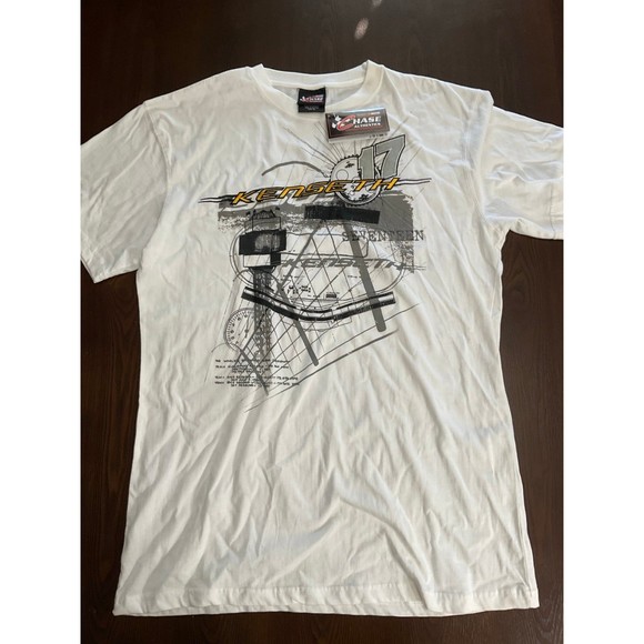 Matt  Kenneth #17 Men's XL Crown Royal Roush Fenway Racing T-shirt - Picture 1 of 5